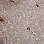 Coussin palette vidaXL Beige 120x80x12 cm Tissu