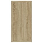 vidaXL Buffet Chêne sonoma 100x30x59 5 cm Bois d'ingénierie
