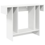 vidaXL Blanc 101 x 30 x 74 cm