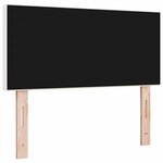 Tête de lit LED vidaXL Design Simple Crème 80 cm Tissu Corde