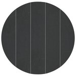 vidaXL Tapis de sol de piscine Noir Ø 550 cm - en tissu non tissé  ronde.