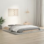 vidaXL Cadre de lit 140x200 cm bois de pin massif