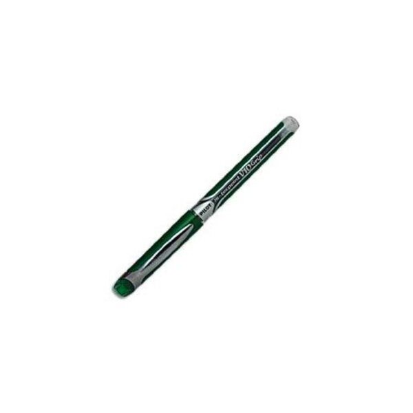 Stylo roller Hi-Tec V10 grip pointe aiguille vert PILOT