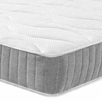 vidaXL Matelas à ressorts ensachés moyen 140x190 cm