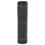 vidaXL Membrane anti-mauvaises herbes noir 0 5x25 m PP
