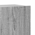 vidaXL Ensemble de meubles TV 7 Pièces Sonoma gris Bois d'ingénierie