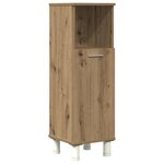 vidaXL Ensemble de meubles salle de bain 4 Pièces bois d'ingénierie