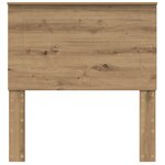 vidaXL Tête de lit Chêne artisanal 80 cm Bois d'ingénierie