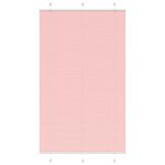 vidaXL Store plissé rose 115x200 cm largeur du tissu 114 4cm polyester