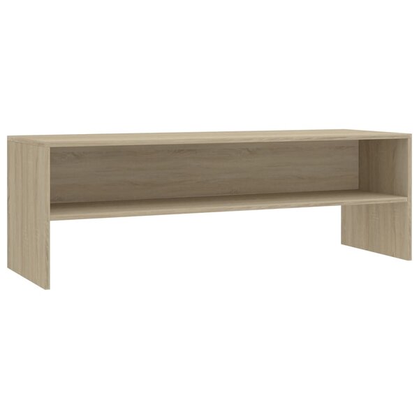 vidaXL Meuble TV Chêne sonoma 120x40x40 cm Bois d'ingénierie