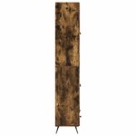 vidaXL Ensemble de Meubles 2 Pièces Chêne fumé Bois d'ingénierie
