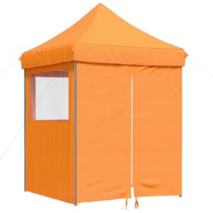 vidaXL Tente de fête 200 x 200 x 306 cm Orange Tissu Oxford