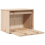 vidaXL Armoire murale 45x30x35 cm Bois de pin massif