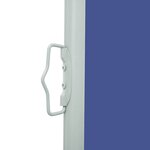 vidaXL Auvent latéral rétractable de patio 140x500 cm Bleu