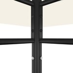 vidaXL Belvédère 384x281x270 cm Crème 180 g/m²