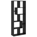 vidaXL Bibliothèque Chêne noir 67 x 25 x 161.5 cm Bois d'ingénierie