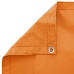 vidaXL Écran de balcon Orange 110 x 700 cm Tissu Oxford
