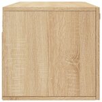 vidaXL Armoire murale chêne sonoma 100x36 5x35 cm bois d'ingénierie