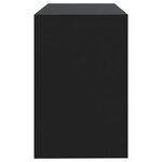 Bureau table poste de travail meuble d'ordinateur informatique étude 101 x 50 x 76 5 cm bois d'ingénierie noir 02_0023892