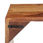 Vidaxl table d'appoint 40x30x40 cm bois solide