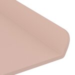 vidaXL Étagère flottante 4 pc Rose 80 x 9 x 2 5 cm Acier