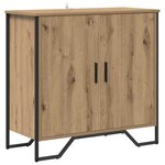 vidaXL Buffet chêne artisanal 78 x 35.5 x 74.5 cm Bois d'ingénierie