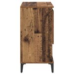 vidaXL Buffets 3 Pièces Bois Ancien 60 x 35 x 70 cm Bois d'ingénierie