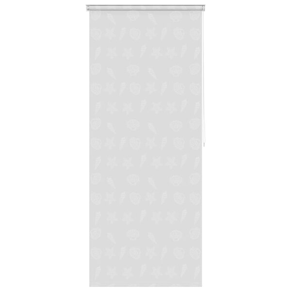 vidaXL Store roulant de douche 80x240 cm Étoile de mer