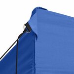 vidaXL Tente de fête 280 x 410 x 315 cm Bleu Tissu Oxford