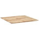 vidaXL Dessus de table carré 90x90x2 cm bois massif d'acacia