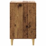 vidaXL Table de chevet Bois ancien 43 x 39 5 x 66 5 cm