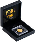Monnaie FOUR LEAF CLOVER 1/1000 Oz Medaille Or