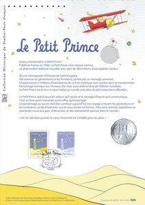 Document philatélique - 80 ans du Petit Prince