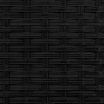 vidaXL Cache-pot de jardin Noir 70 x 30 x 135 cm Métal