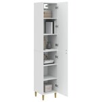 vidaXL Ensemble de Meubles 2 Pièces 33 x 34 5 x 90 cm Bois d'ingénierie