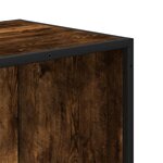 vidaXL Bibliothèque chêne marron 80 5x35x170 5 cm bois d'ingénierie