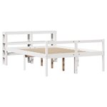 vidaXL Lit pour personne âgée avec tête de lit sans matelas 120x190 cm