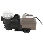 vidaXL Pompe de piscine avec minuterie Noir 0 25 CH  8000 l / h