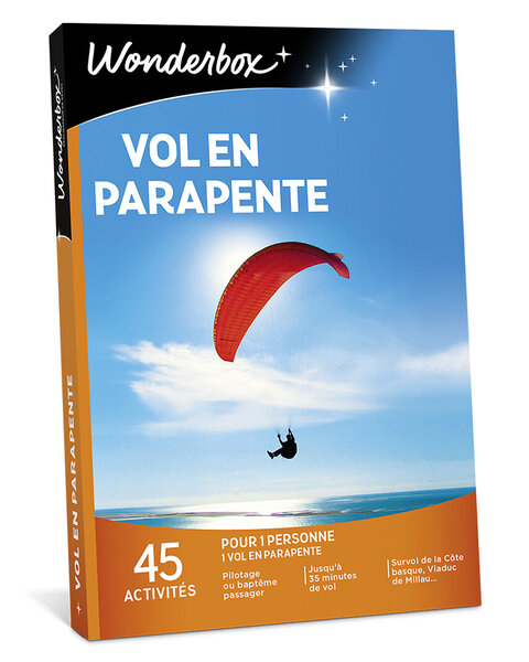 Coffret cadeau - WONDERBOX - Vol en parapente