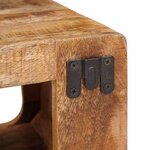 vidaXL Tables de chevet 45 x 30 x 24 cm bois de manguier massif
