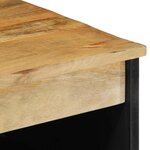 vidaXL Buffet marron 60x33x75 cm bois massif de manguier