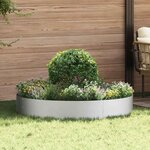 vidaXL Jardinières 5 Pièces 120x120x20 cm en acier galvanisé