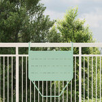 vidaXL Table Suspendue de Balcon Vert menthe 60 x 39 x 65 cm Acier