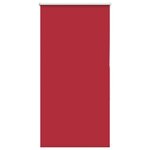 vidaXL Store enrouleur occultant rouge largeur du tissu 80 7 cm