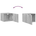vidaXL Armoire murale sonoma gris 50x42 5x40 cm bois d'ingénierie