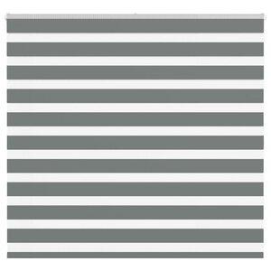 vidaXL Store zèbre gris foncé largeur du tissu 150 9 cm polyester