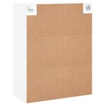 vidaXL Armoire murale blanc 69 5x34x90 cm