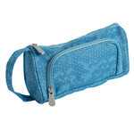 Trousse maïa multi-compartiments polyester recyclé - x 6 - exacompta