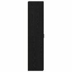 vidaXL Haut Armoire 2 Pièces Chêne noir 50 x 42 5 x 185 cm