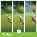 Toolland pulvérisateur de jardin à batterie 6 l